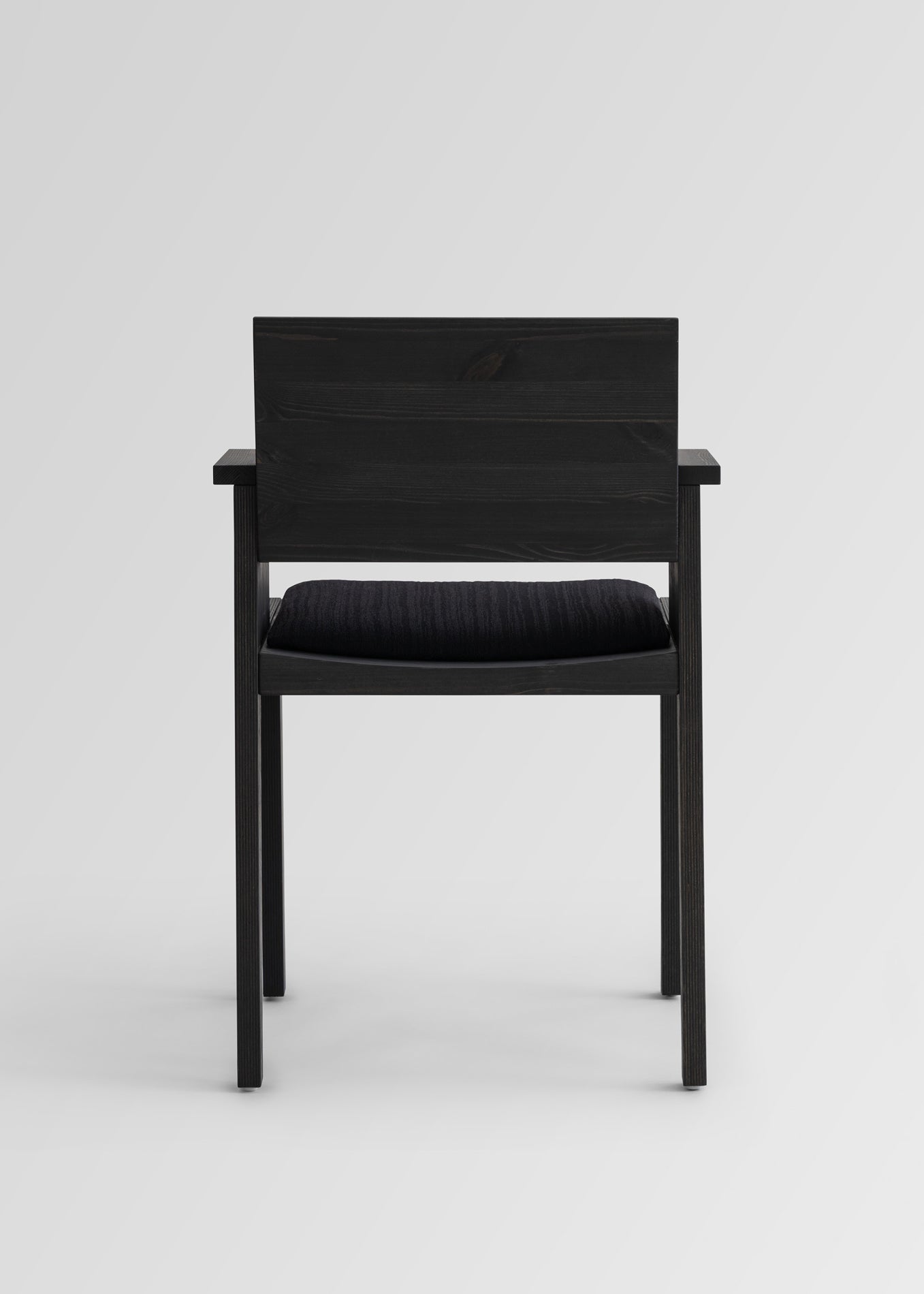 016 Maasto Dining Armchair Upholstered Black