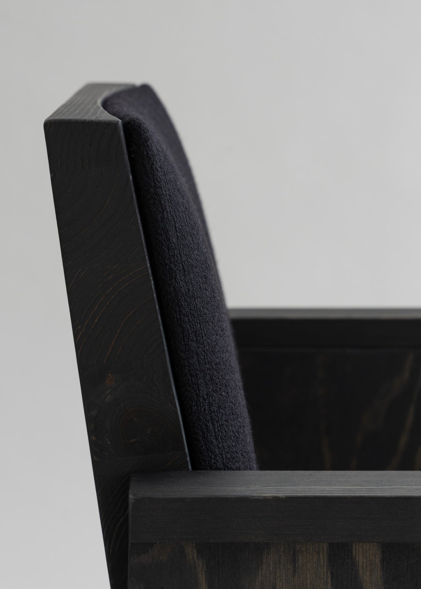 016 Maasto Dining Armchair Upholstered Black