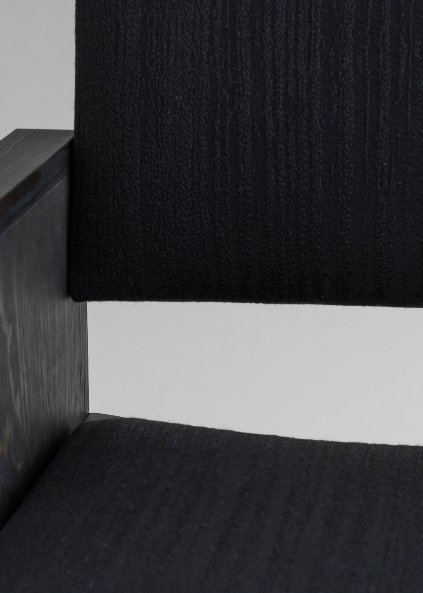 016 Maasto Dining Armchair Upholstered Black